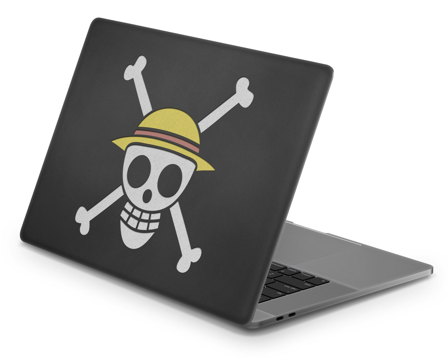 Anime Town Creations MacBook One Piece Strawhat Jolly Rogers Pirate Flag Pro 16" (A2141) Skins - Anime One Piece Skin