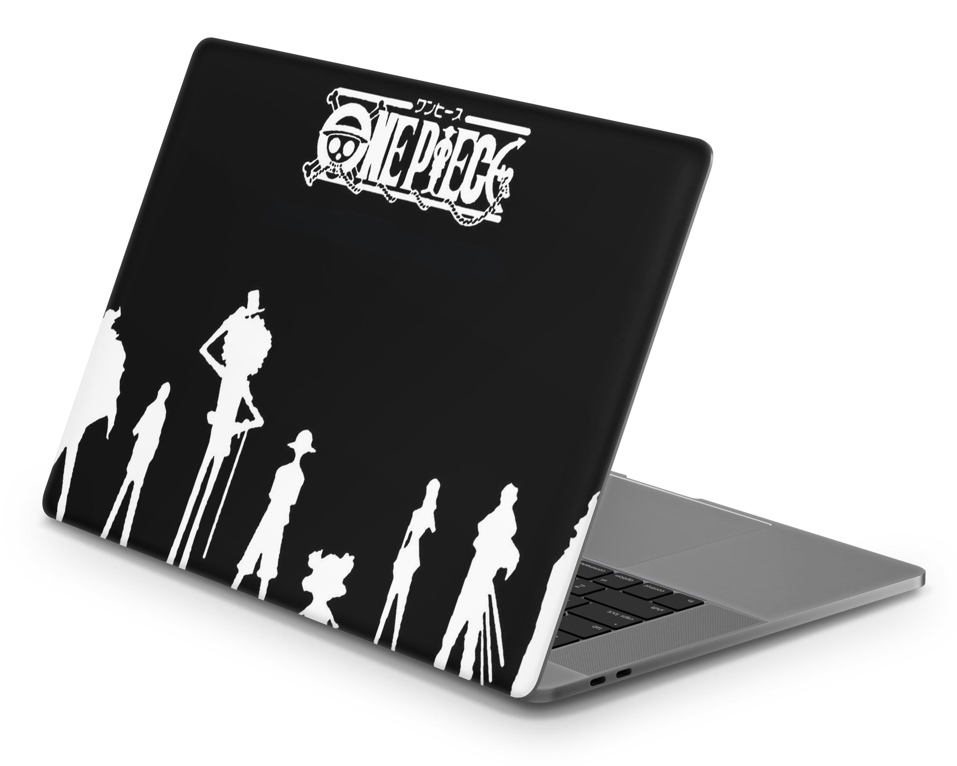 Anime Town Creations MacBook One Piece Black and White Pro 16" (A2141) Skins - Anime One Piece Skin