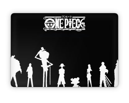 Anime Town Creations MacBook One Piece Black and White Pro 16" (A2141) Skins - Anime One Piece Skin