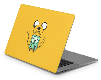Anime Town Creations MacBook Adventure Time Jake and Beemo Pro 16" (A2485) Skins - Anime Adventure Time MacBook Skin