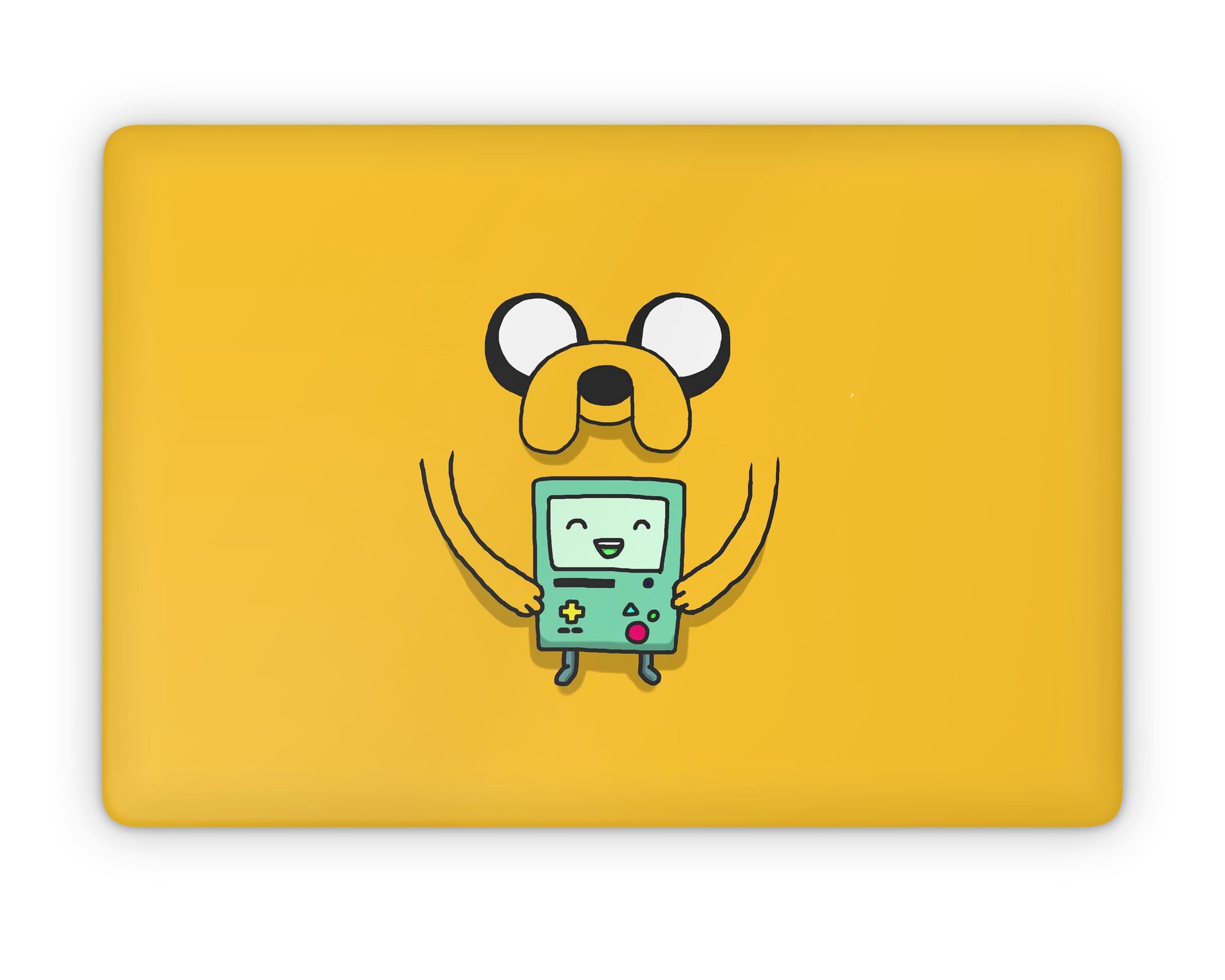 Anime Town Creations MacBook Adventure Time Jake and Beemo Pro 16" (A2485) Skins - Anime Adventure Time MacBook Skin