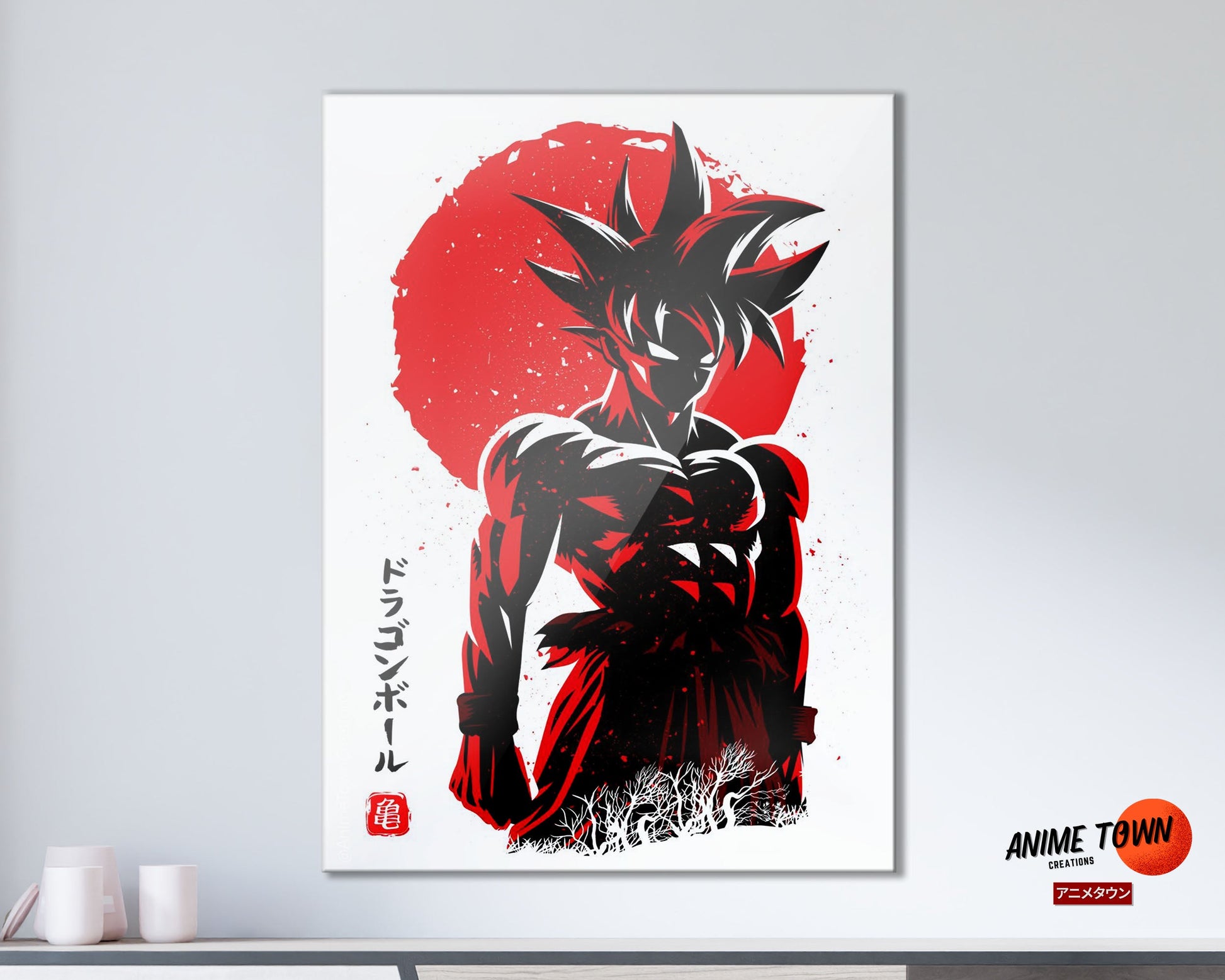 Displate - Goku Poster made out of Metal. Share or tag a