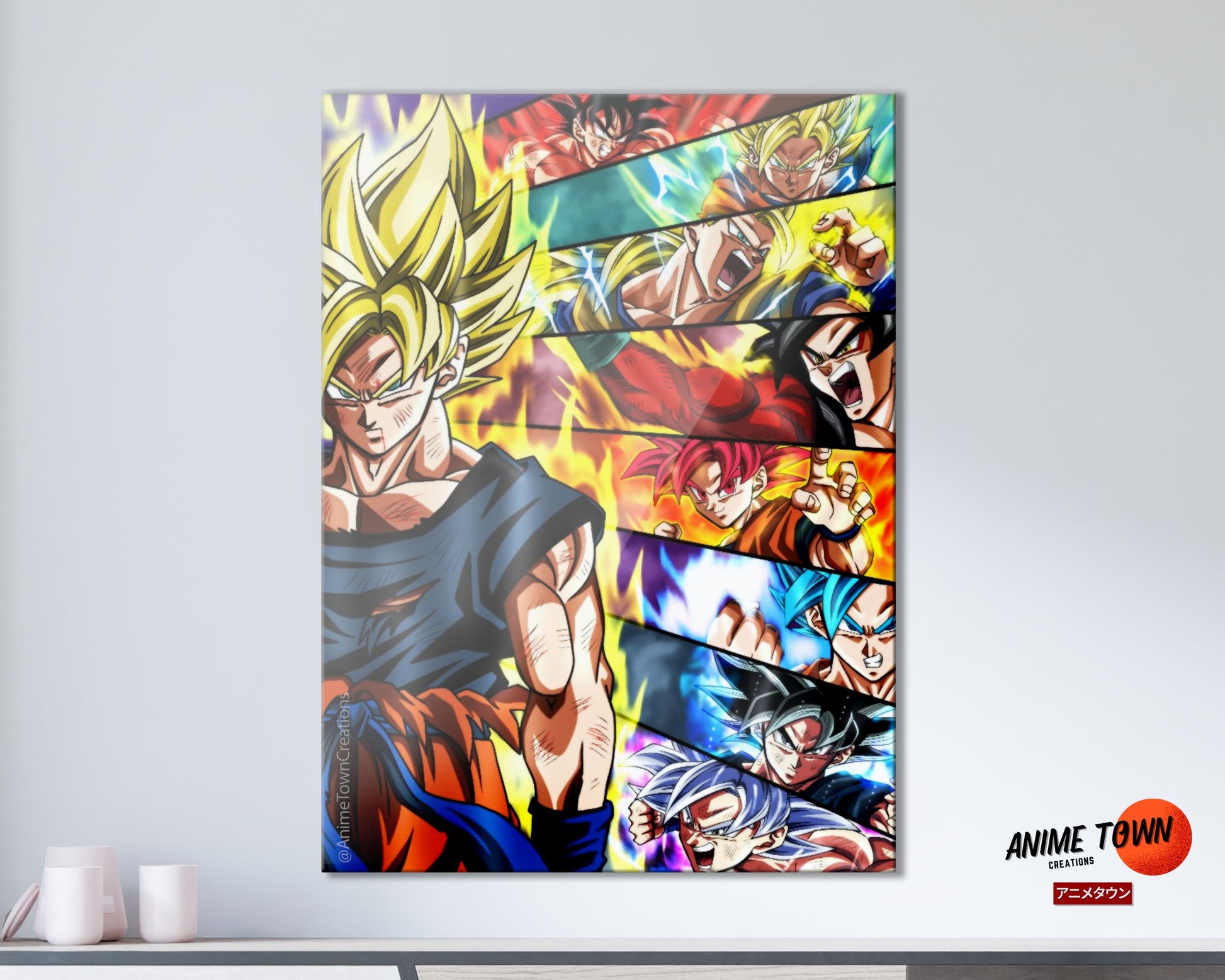 Dragonball Z Poster Anime Collage 24x36 - Dragon Ball Z Wall Art