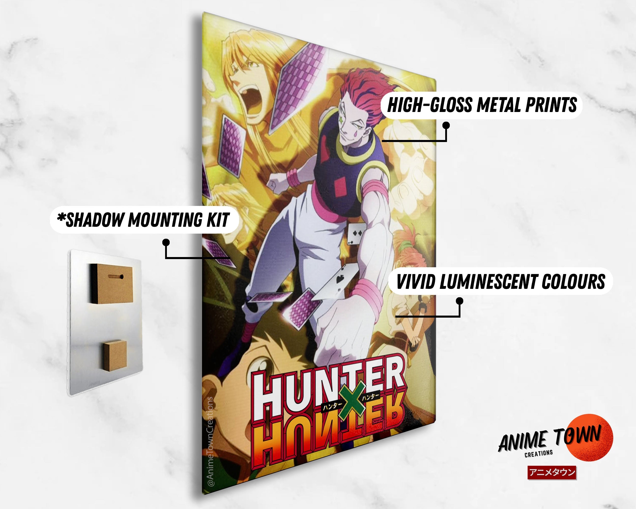 Original Hunter x Hunter Hisoka Anime Cel