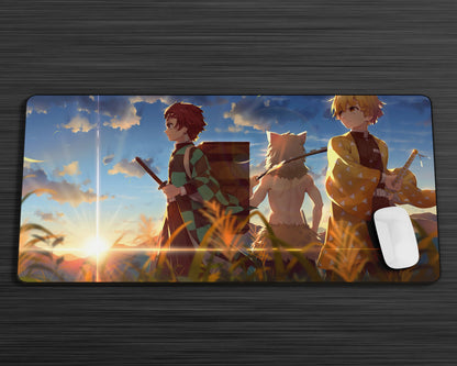 Anime Town Creations Mouse Pad Demon Slayer Boys Gaming Mouse Pad Accessories - Anime Demon Slayer Gaming Mouse Pad