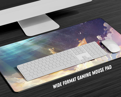 Anime Town Creations Mouse Pad One Piece Going Merry Pirate Ship Gaming Mouse Pad Accessories - Anime One Piece Gaming Mouse Pad