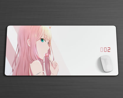 Anime Town Creations Mouse Pad Zero Two Gaming Mouse Pad Accessories - Anime Darling in the Franxx Gaming Mouse Pad