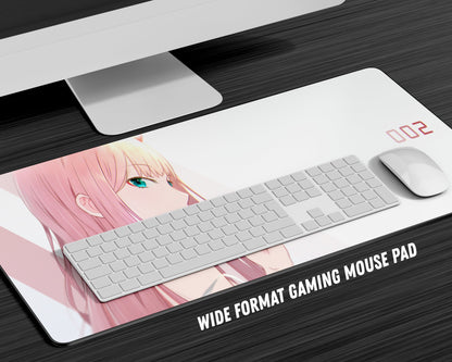 Anime Town Creations Mouse Pad Zero Two Gaming Mouse Pad Accessories - Anime Darling in the Franxx Gaming Mouse Pad