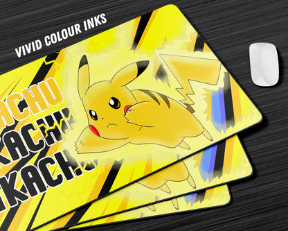 Anime Town Creations Mouse Pad Pokemon Pikachu Gaming Mouse Pad Accessories - Anime Pokemon Gaming Mouse Pad