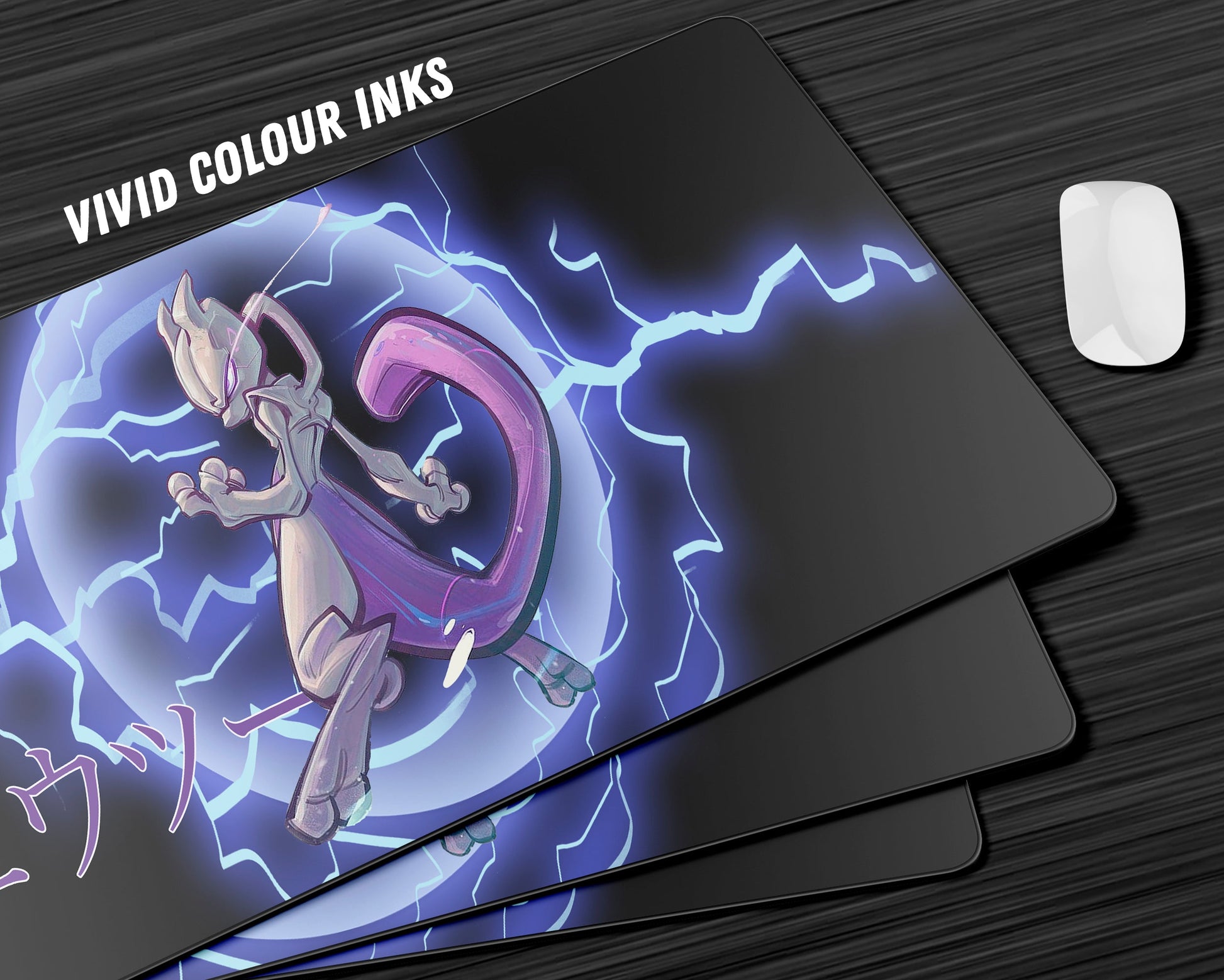 Anime Town Creations Mouse Pad Pokemon Mewtwo Gaming Mouse Pad Accessories - Anime Pokemon Gaming Mouse Pad