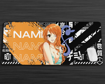 Anime Town Creations Mouse Pad One Piece Nami Gaming Mouse Pad Accessories - Anime One Piece Gaming Mouse Pad