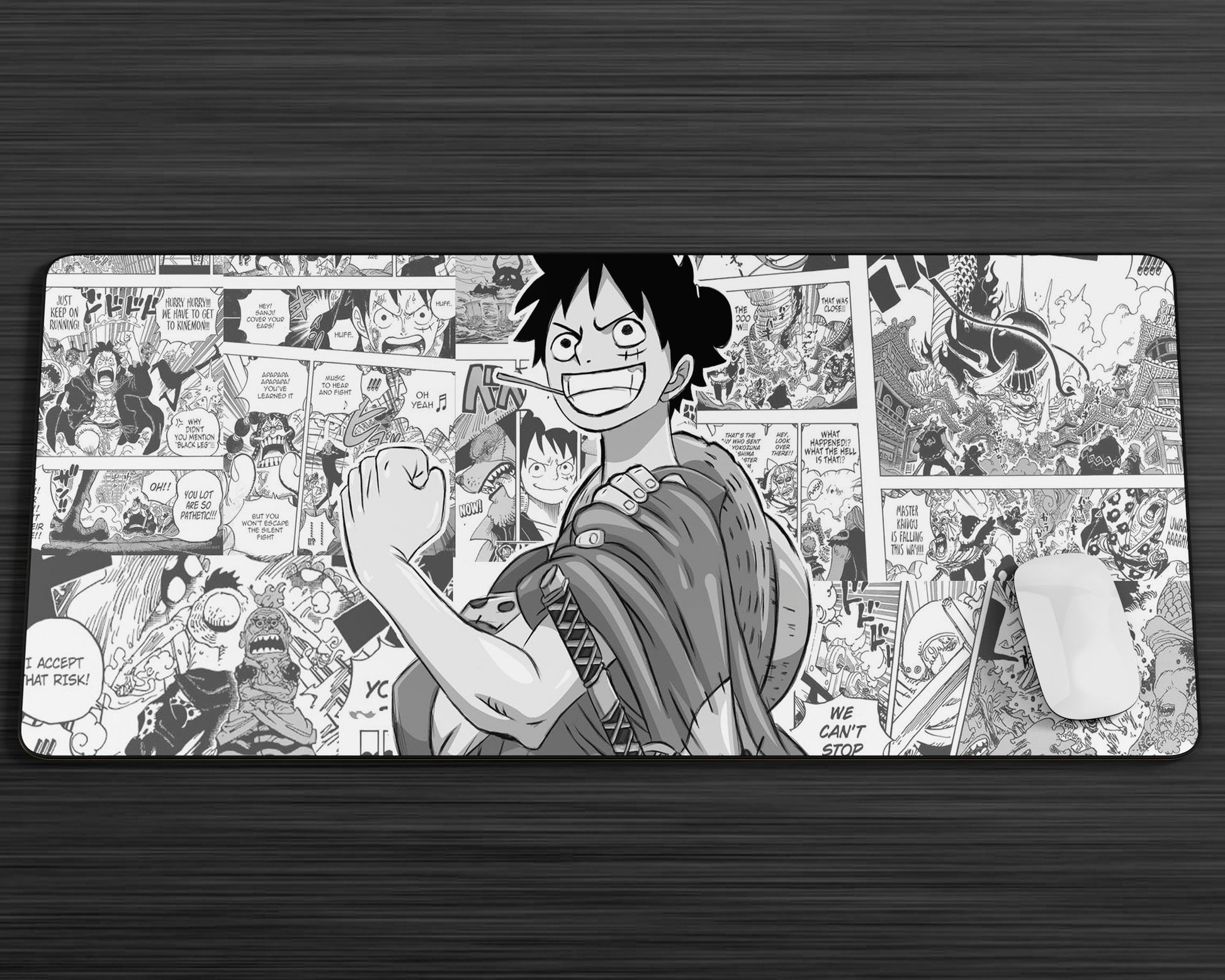 One Piece Luffy Manga Mouse Pad Gaming Mouse Pad – Anime Town Creations