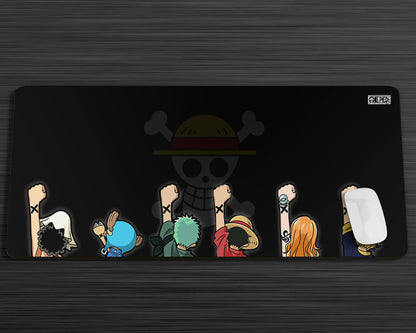 Anime Town Creations Mouse Pad One Piece Strawhat Pirates Gang Gaming Mouse Pad Accessories - Anime One Piece Gaming Mouse Pad