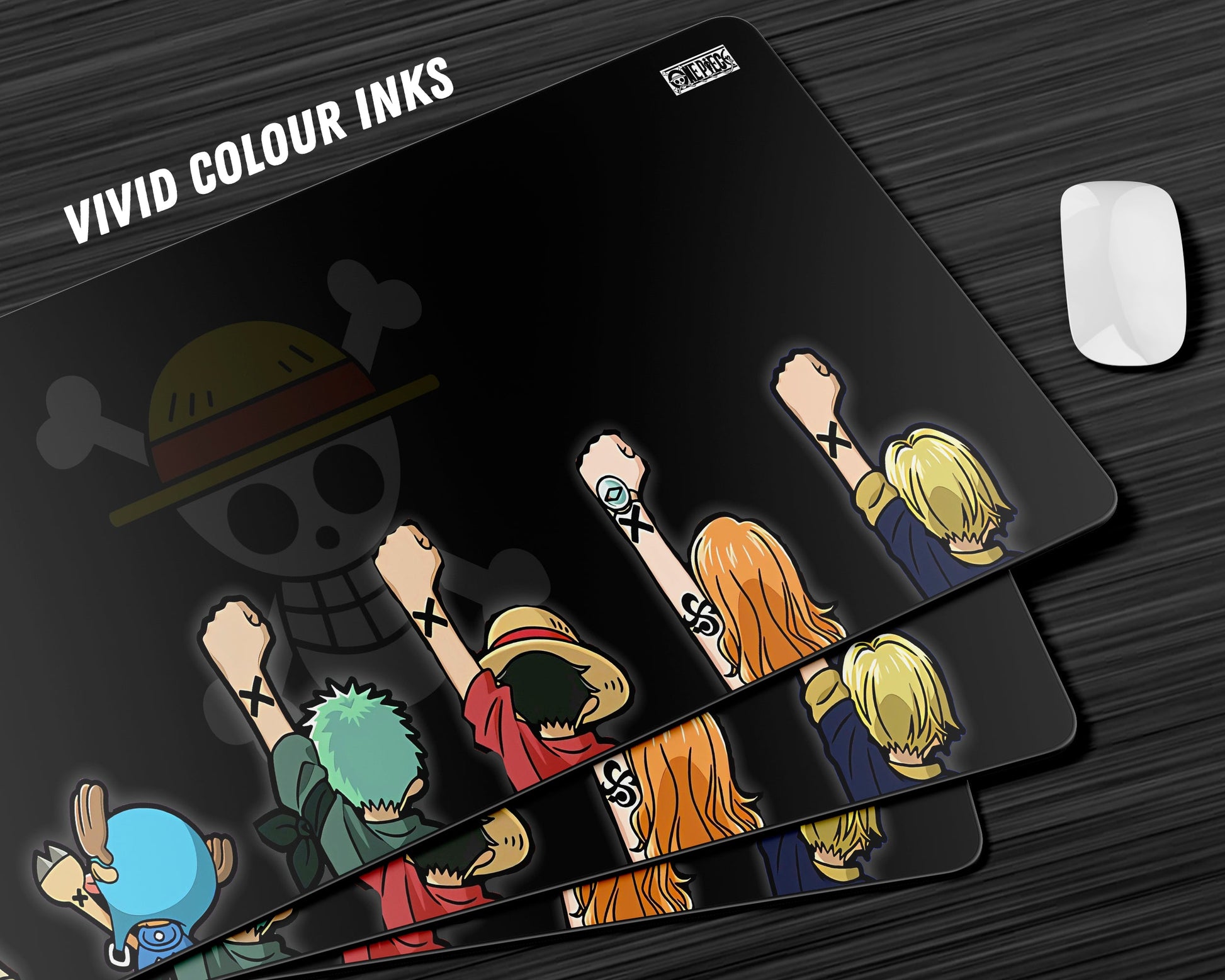 One Piece Strawhat Pirates Gang Mouse Pad Gaming Mouse Pad – Anime