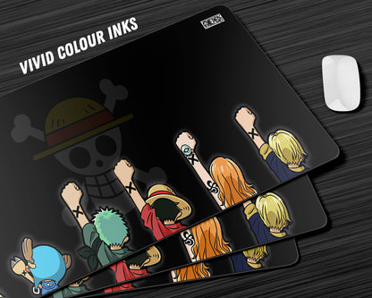 Anime Town Creations Mouse Pad One Piece Strawhat Pirates Gang Gaming Mouse Pad Accessories - Anime One Piece Gaming Mouse Pad