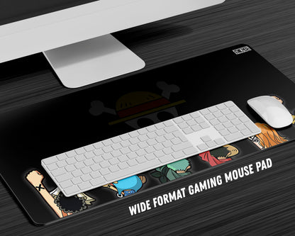 Anime Town Creations Mouse Pad One Piece Strawhat Pirates Gang Gaming Mouse Pad Accessories - Anime One Piece Gaming Mouse Pad