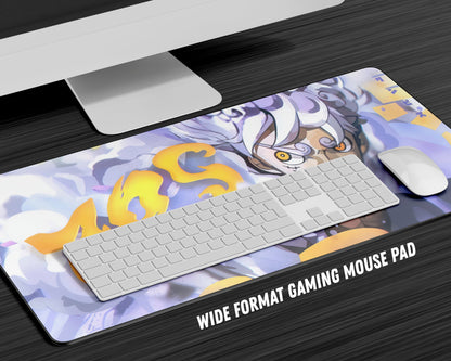 Anime Town Creations Mouse Pad One Piece Luffy Gear 5 White Gaming Mouse Pad Accessories - Anime One Piece Gaming Mouse Pad