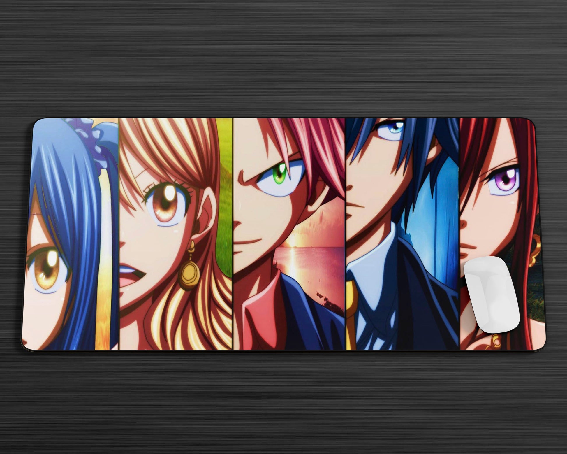 Anime Town Creations Mouse Pad Fairy Tail Eyes Gaming Mouse Pad Accessories - Anime Fairy Tail Gaming Mouse Pad