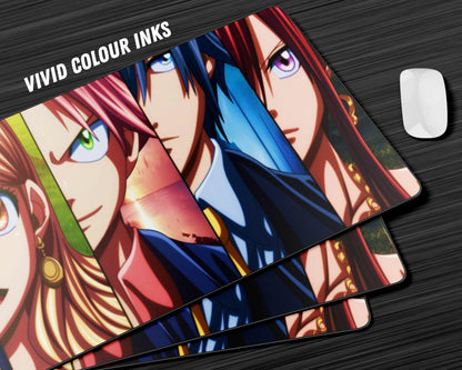 Anime Town Creations Mouse Pad Fairy Tail Eyes Gaming Mouse Pad Accessories - Anime Fairy Tail Gaming Mouse Pad