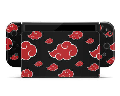 Naruto Akatsuki Switch OLED Skin