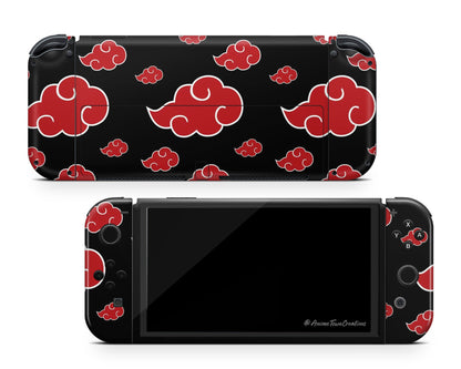 Naruto Akatsuki Switch OLED Skin