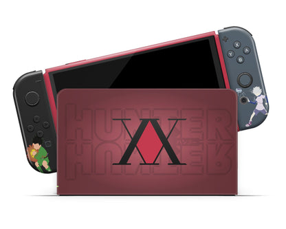 Anime Town Creations Nintendo Switch OLED Hunter x Hunter Minimalist Vinyl only Skins - Anime Hunter x Hunter Switch OLED Skin