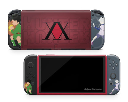 Hunter x Hunter Minimalist Switch OLED Skin