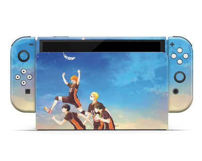 Haikyuu Blue Skies Switch Skin