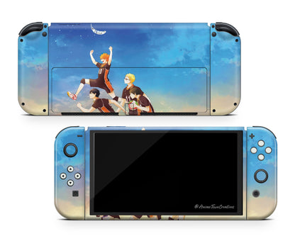 Haikyuu Blue Skies Switch Skin