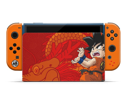 Dragon Ball Z Kid Goku Switch OLED Skin