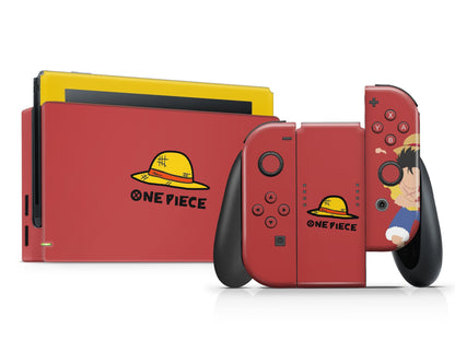 Nintendo Nintendo Switch Luffy One Piece Vinyl only  Skin Sticker - Anime Vinyl