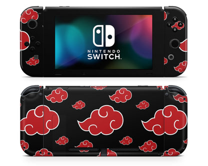 Nintendo Nintendo Switch Naruto Akatsuki Vinyl only  Skin Sticker - Anime Vinyl