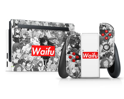 Waifu Nintendo Switch Skin