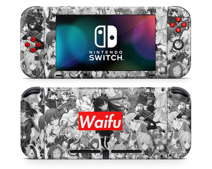 Waifu Nintendo Switch Skin