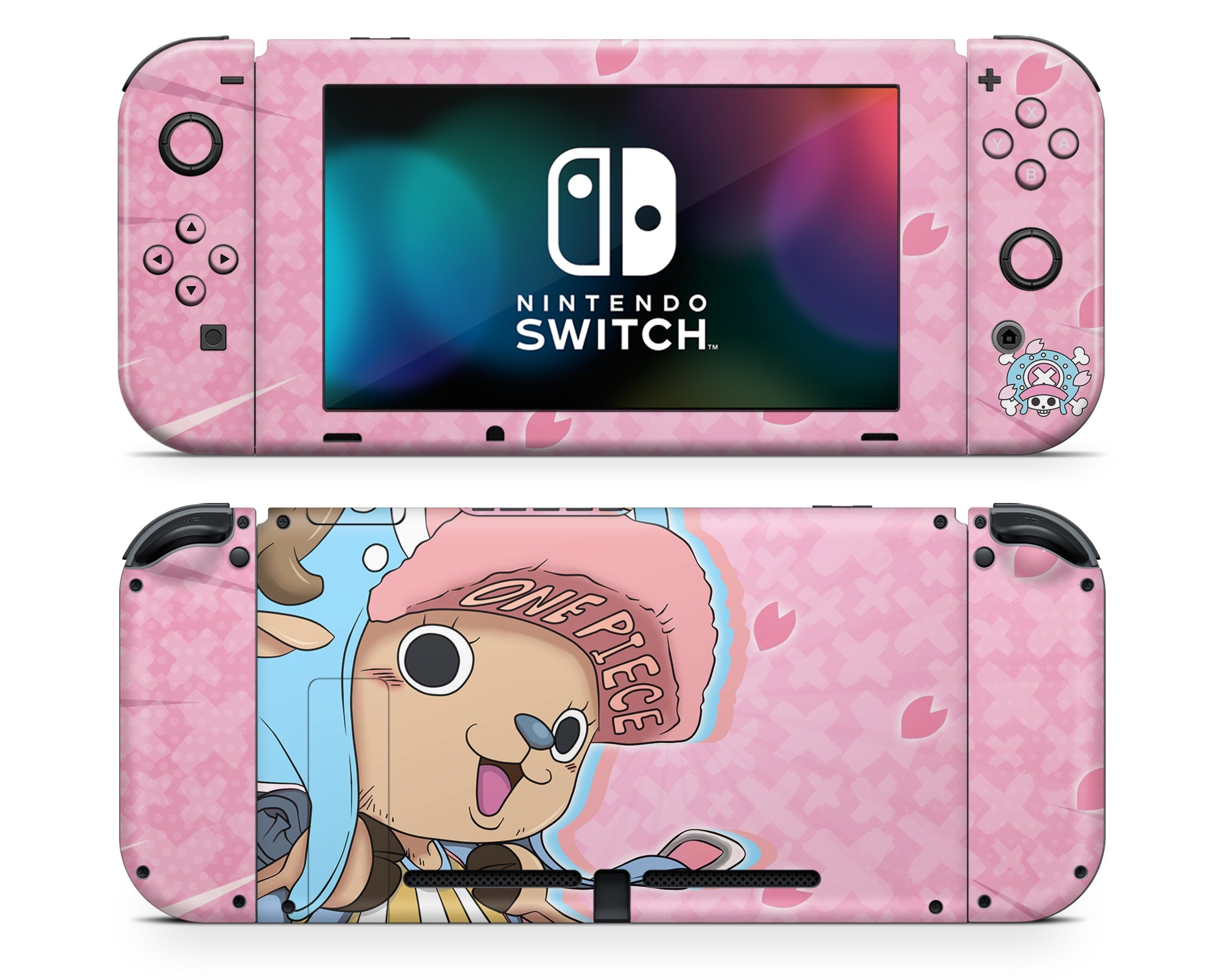 One Pice Cute Chopper Pink Nintendo Switch Switch Skin – Anime