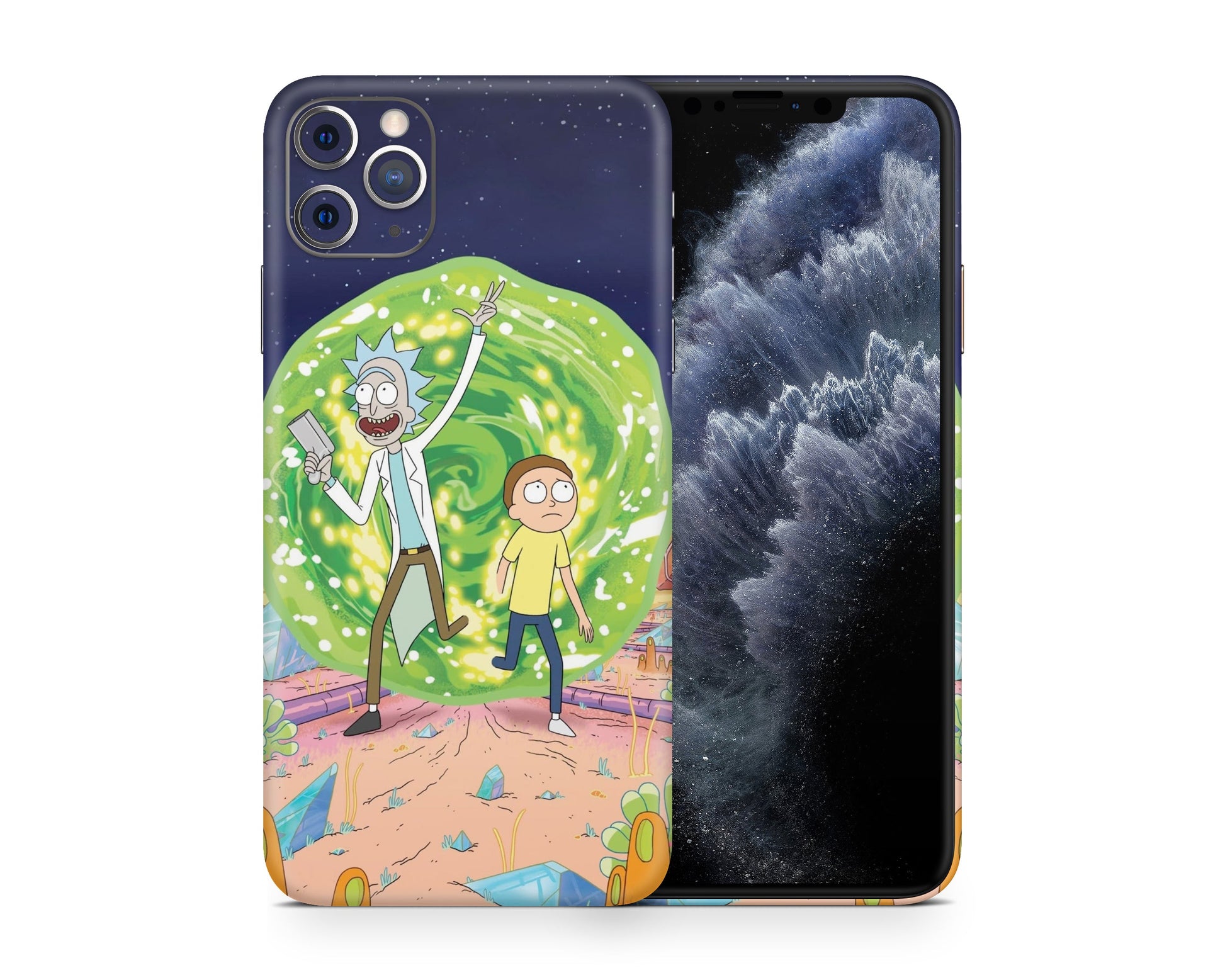 Rick and Morty Portal iPhone iPhone Skin – Anime Town Creations