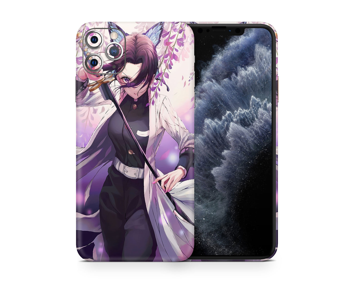 Anime Town Creations iPhone Demon Slayer Shinobu iPhone 15 Pro Max Skins - Anime Demon Slayer iPhone Skin