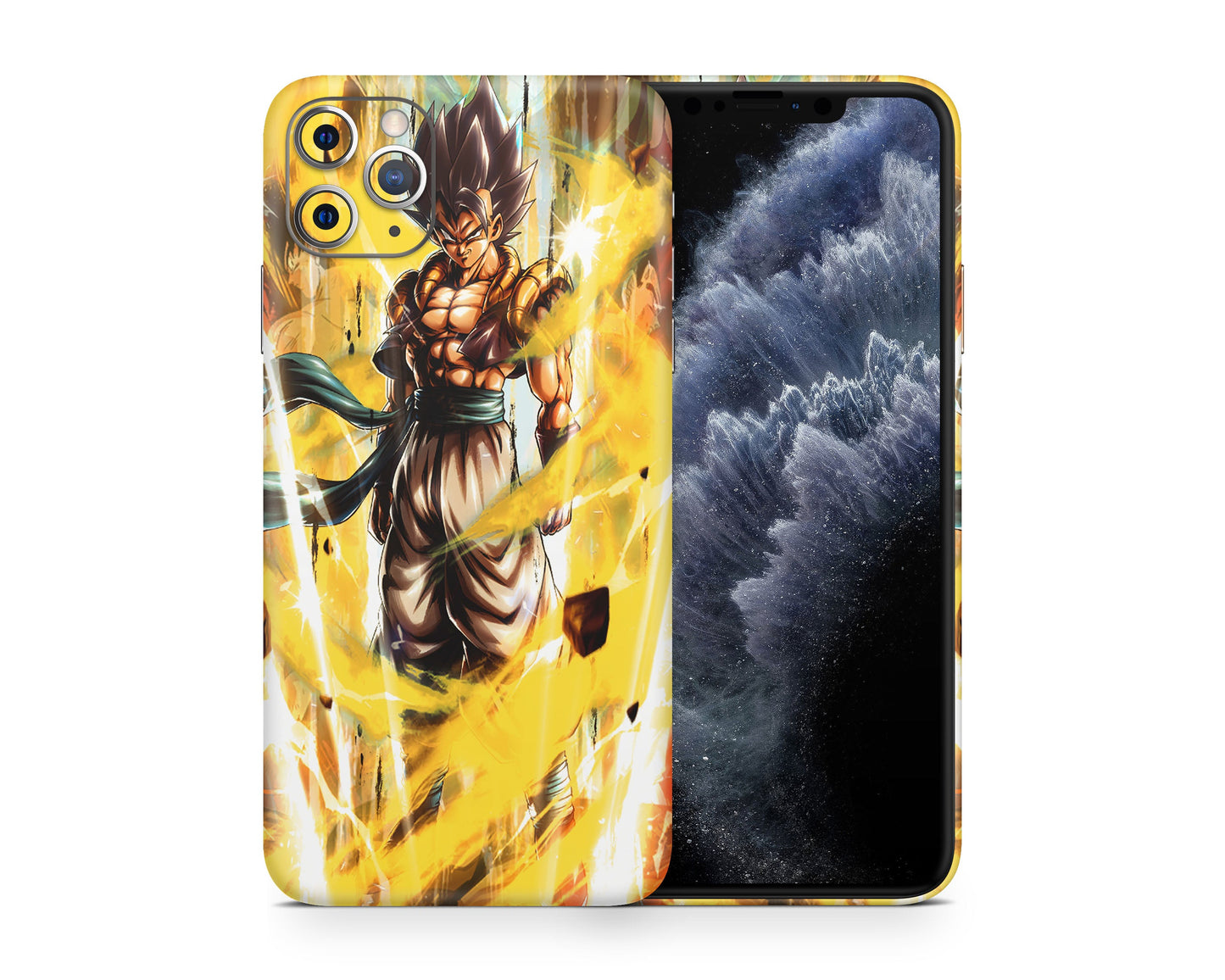 Anime Town Creations iPhone Dragon Ball Gogeta iPhone 15 Pro Max Skins - Anime Dragon Ball iPhone Skin