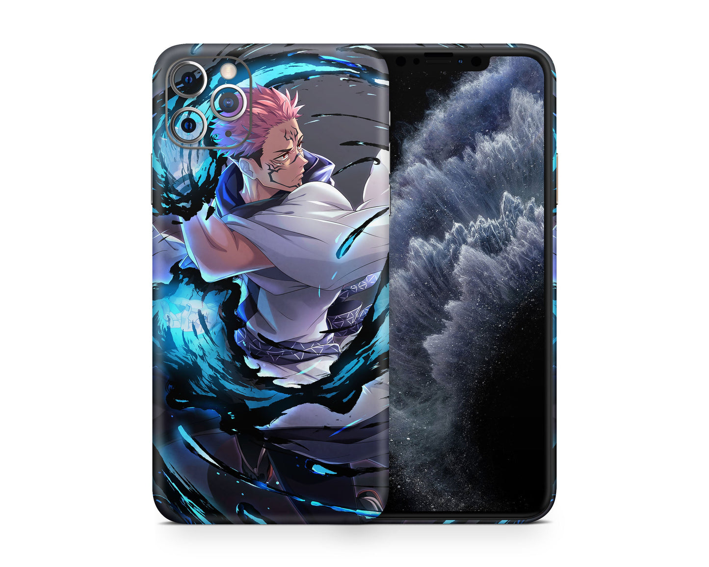 Anime Town Creations iPhone Jujutsu Kaisen Ryomen Sukuna iPhone 15 Pro Max Skins - Anime Jujutsu Kaisen iPhone Skin