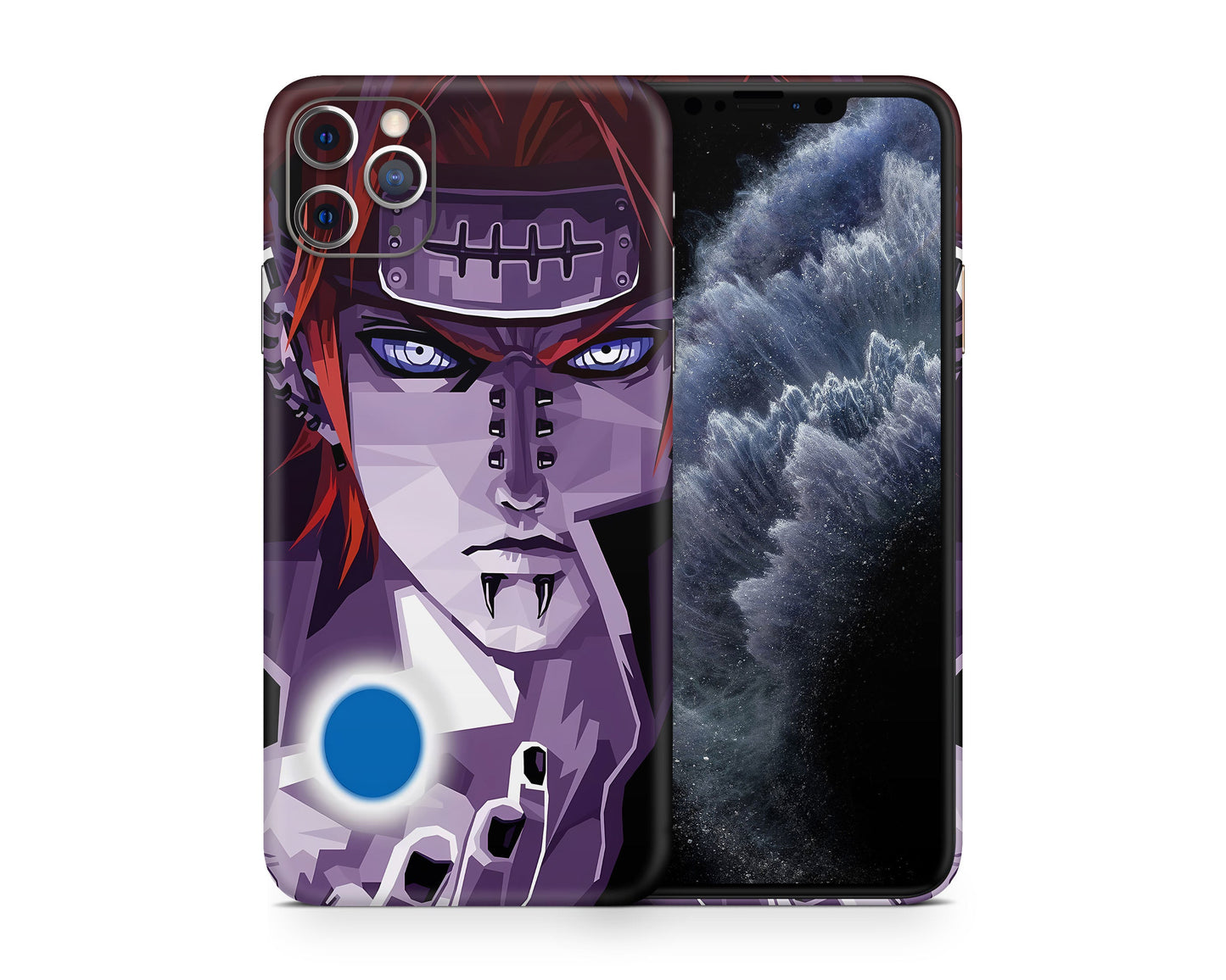 Anime Town Creations iPhone Naruto Pain iPhone 15 Pro Max Skins - Anime Naruto iPhone Skin