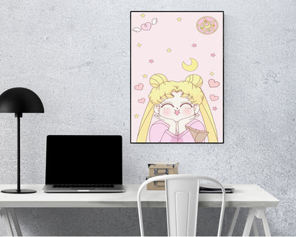 Sailor Moon Anime Wall Collage Poster Set