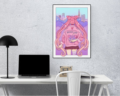 Sailor Moon Anime Wall Collage Poster Set