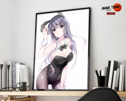 Anime Town Creations Poster Bunny Girl Senpai Please Don't Forget Me 5" x 7" Home Goods - Anime Rascal Does Not Dream of Bunny Girl Senpai Poster