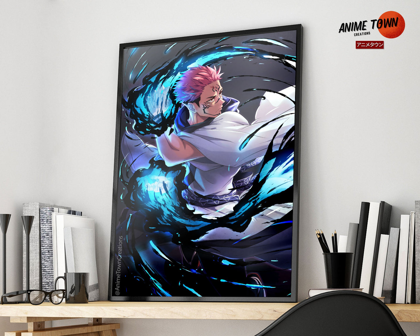 Jujutsu Kaisen Sukuna' Poster by nz wrks, Displate