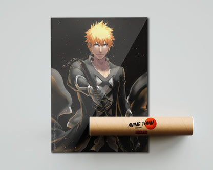 Anime Town Creations Poster Bleach Ichigo Fullbring Bankai 5" x 7" Home Goods - Anime Bleach Poster