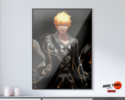 Anime Town Creations Poster Bleach Ichigo Fullbring Bankai 11" x 17" Home Goods - Anime Bleach Poster