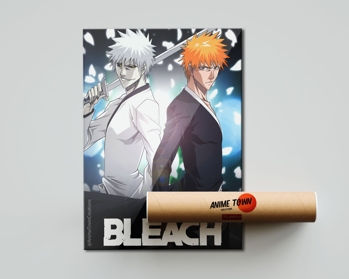 Bleach Ichigo Fullbring Bankai Poster Poster – Anime Town Creations