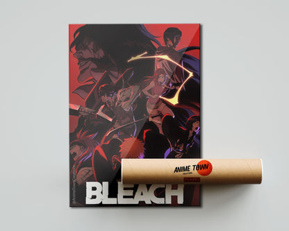 Anime Town Creations Poster Bleach Thousand Year Blood War 5" x 7" Home Goods - Anime Bleach Poster