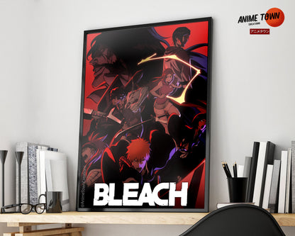 Anime Town Creations Poster Bleach Thousand Year Blood War 5" x 7" Home Goods - Anime Bleach Poster