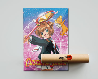 Anime Town Creations Poster Cardcaptor Sakura 5" x 7" Home Goods - Anime Cardcaptor Sakura Poster